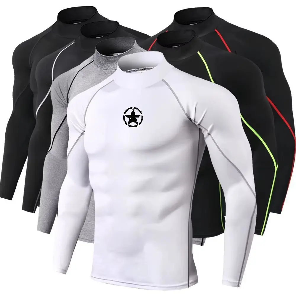 Quick Dry Underwear - Herren Sport-T-Shirt, schnelltrocknend, für Bodybuilding, Laufen,