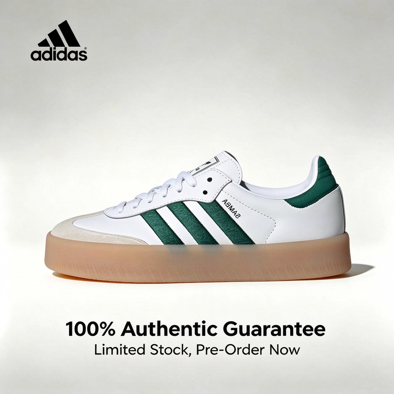 Adidas Shoes Samba - Adidas Unisex Low-Top-Plateau-Sneaker, SAMBAE W Sport-Freizeitschuhe,