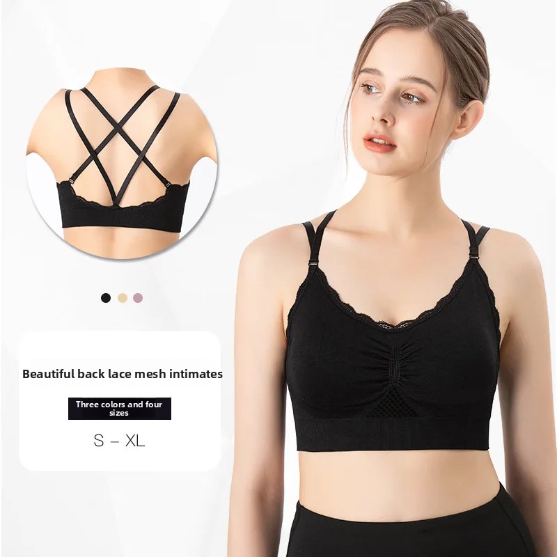 Sport-BH, Spitze, Netzstoff, a – Quick Dry Underwear Bewertung und Preis